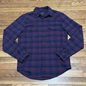 lucky brand saturday stretch flannel